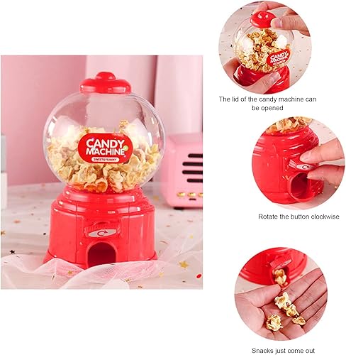Miniatura 5 de Mini dispensador de dulces clásico, bonito dispensador de nueces de caramelo, máquina de regalo para niños, cumpleaños, fiestas, fiesta de Navidad