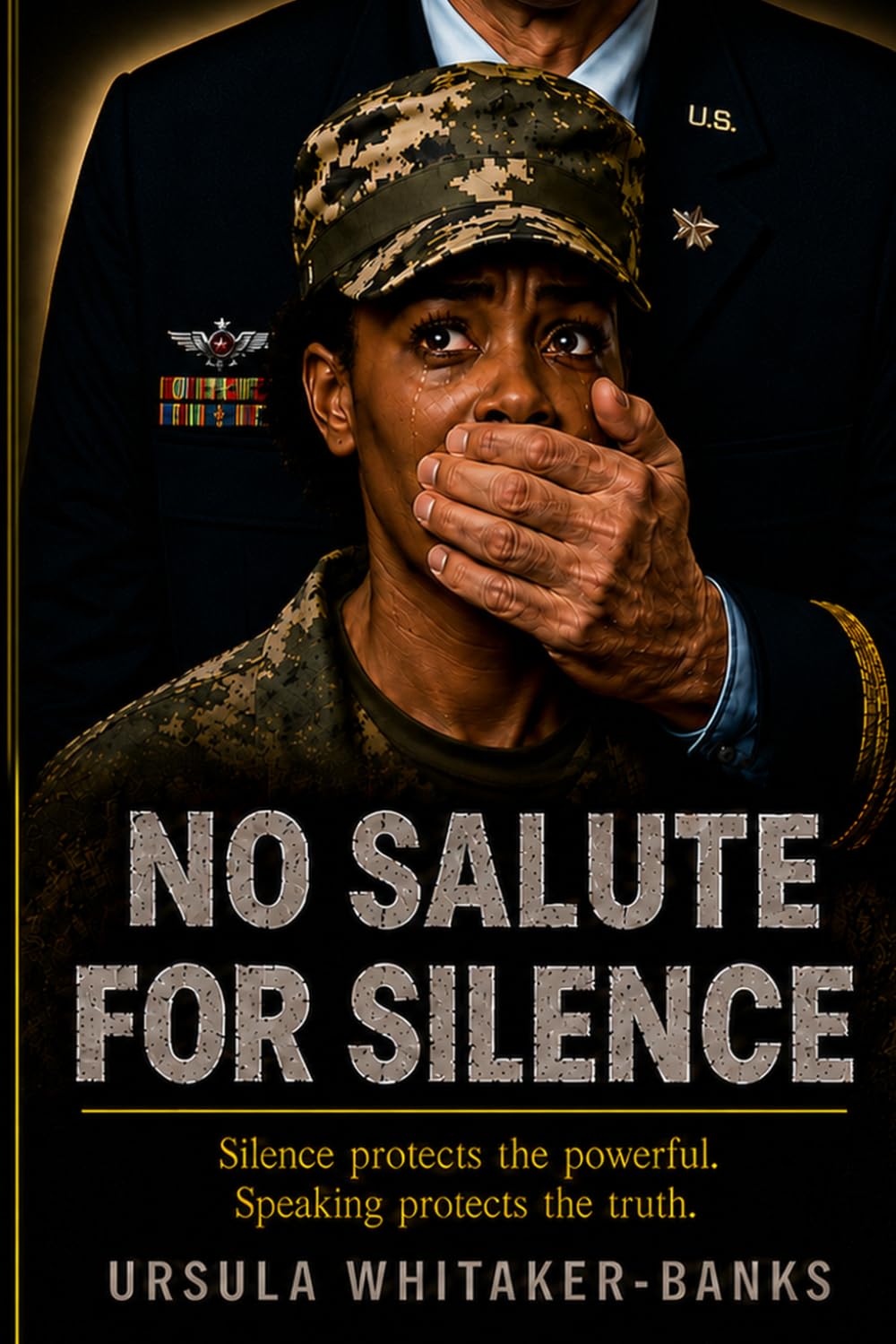 NO SALUTE FOR SILENCE: Silence protects the powerful. Speaking protects the truth.
