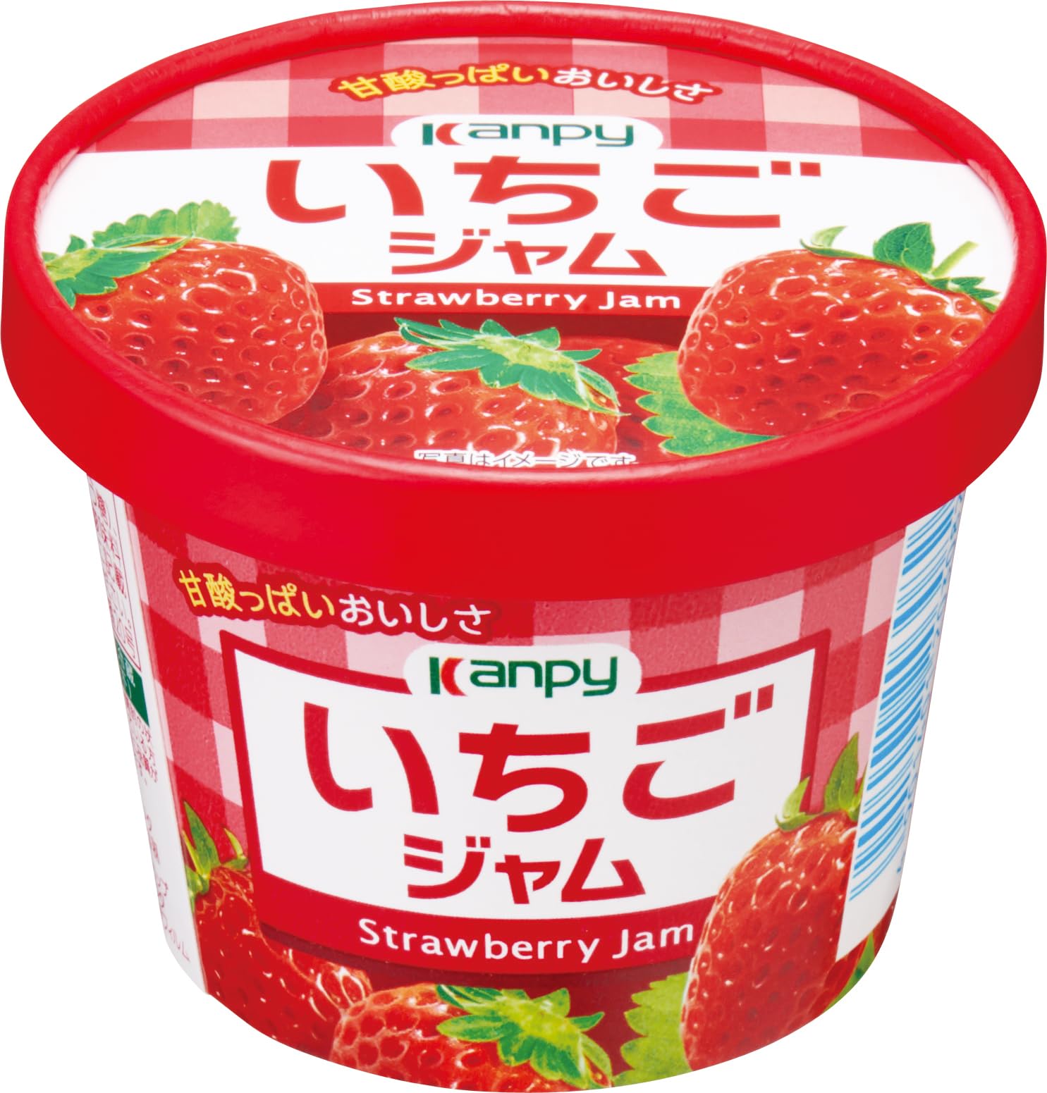 Amazon | 紙カップ いちごジャム 130g | カンピー | ジャム