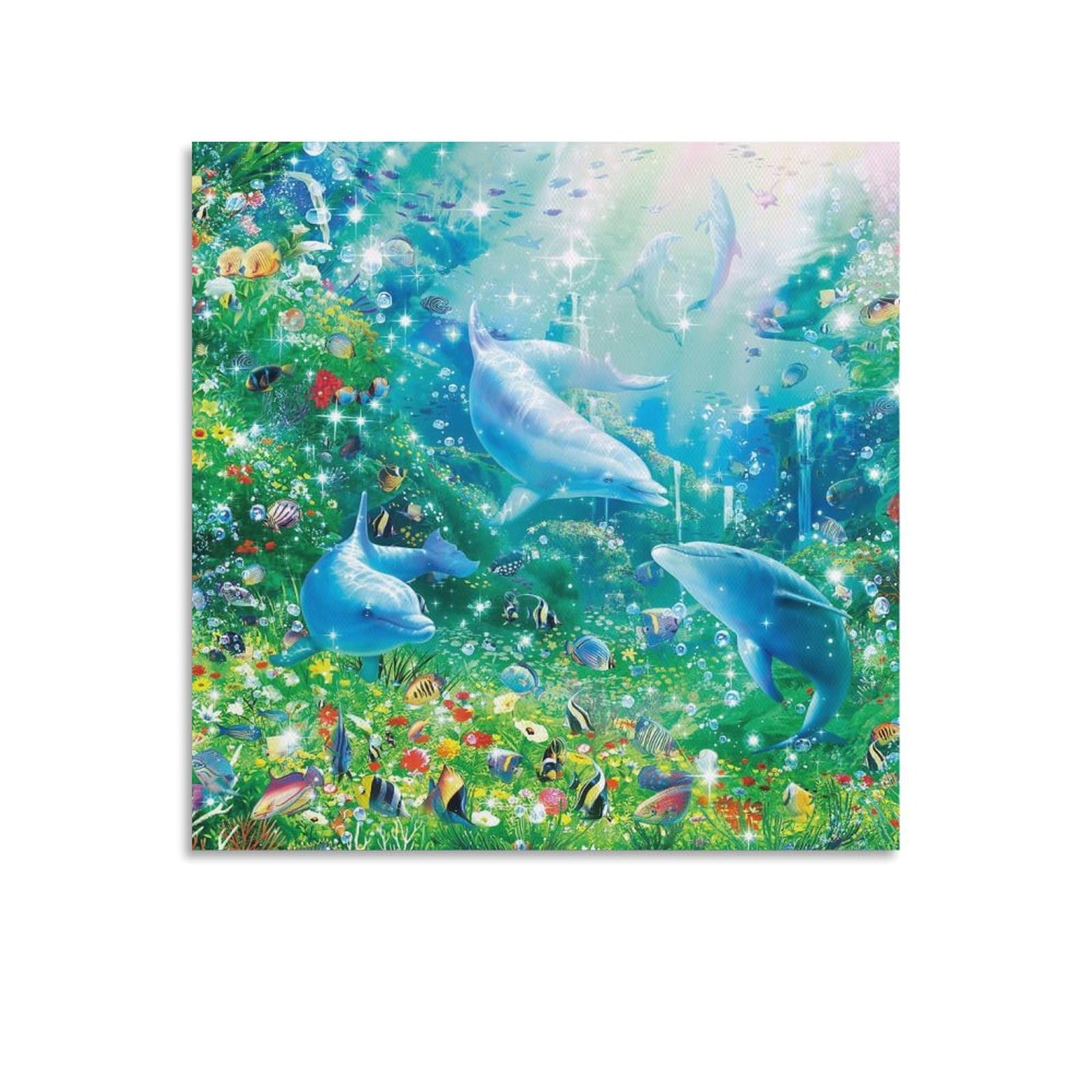 Amazon.co.jp: ラッセン ブルーミングオーシャン ポスター