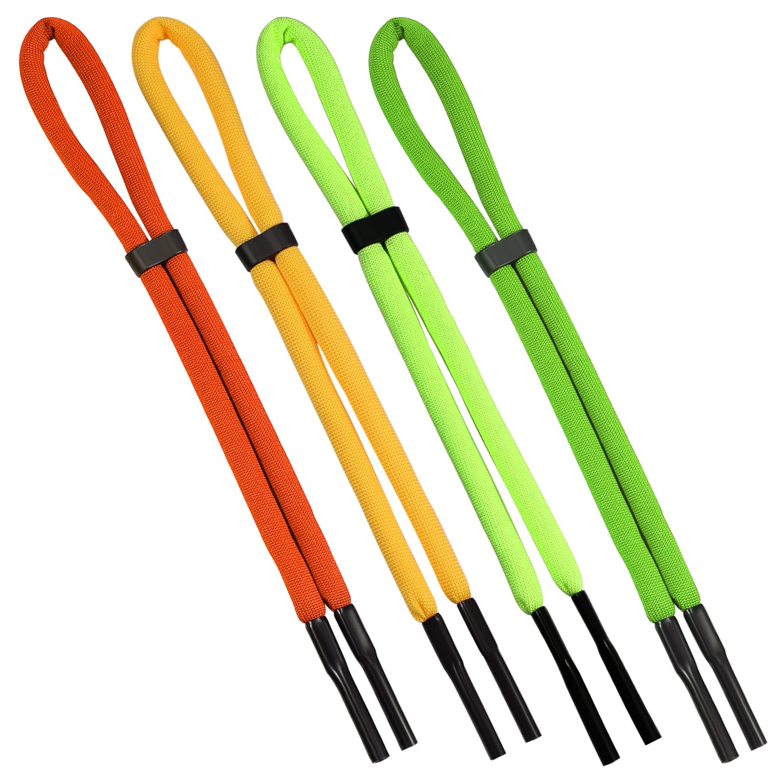 KINBOM 4 Piezas 66cm Correa Flotante para Gafas de Sol para Hombres Mujeres Ajustable Correa Anteojos Anti-Pérdida Cinta Gafas de Sol para Deportes Acuáticos Canotaje Kayak Surf