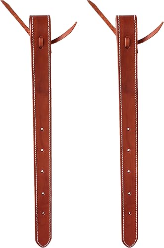 Miniatura 4 de CHALLENGER Caballo Western Tooled Cuero Acolchado Flanco Trasero Sillín Cinch Billets 9782TN