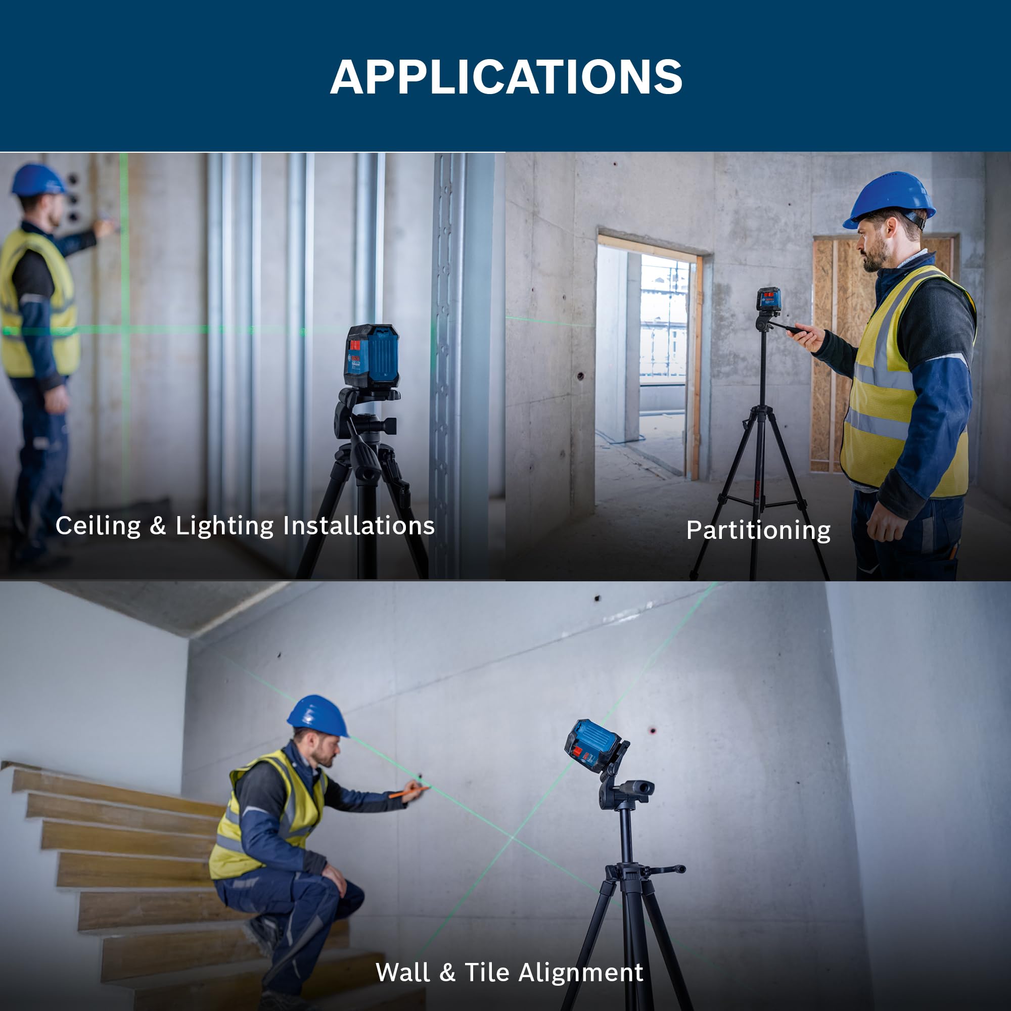 Bosch GLL 50 Laser Level - Green Laser, IP55 -6 Bosch GLL 50 Laser Level - Green Laser, IP55 -6