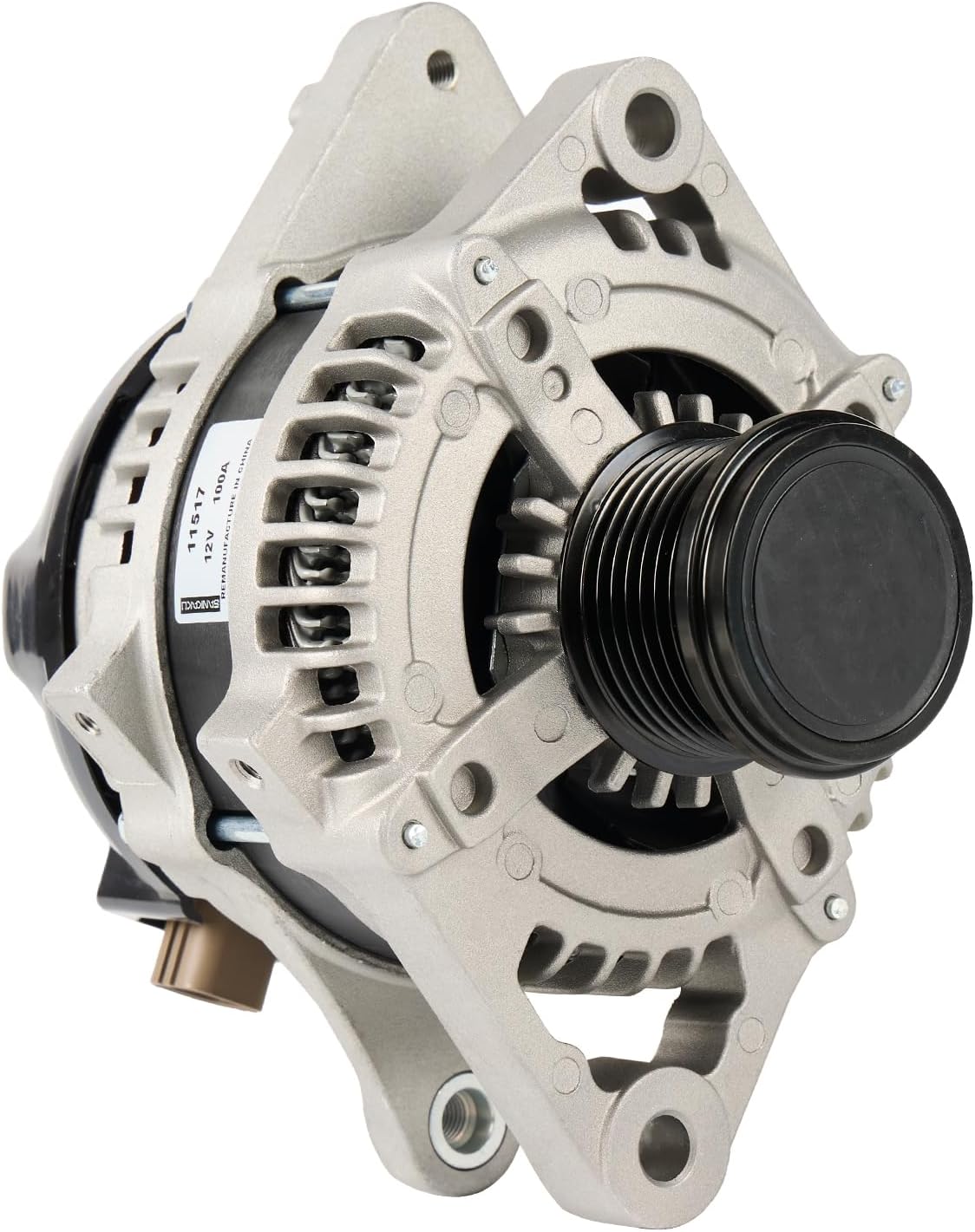 SANKAKU Alternator Fits for Toyota 4Runner 2010-2013, for Toyota FJ Cruiser 2010-2014, for Toyota Tundra 2011-2014, 4.0L V6, Replace 104210-2840 27060-31180 11517, 100Amp 7-Groove Pulley