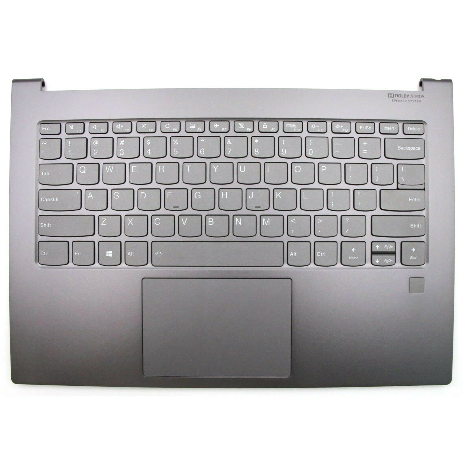 Repose-Poignets, Clavier et pavé Tactile pour Yoga 930-13 C930-13IKB 5CB0S72607 7pro-13IKB Gris