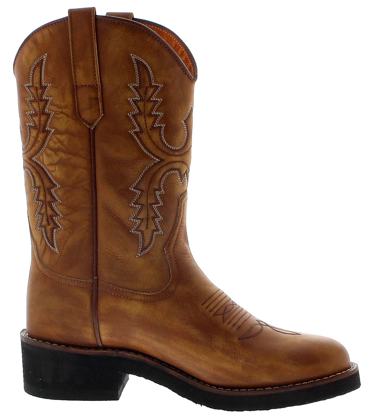 Sendra Boots Damen Cowboystiefel 11615 Siena Westernreitstiefel Lederstiefel Braun