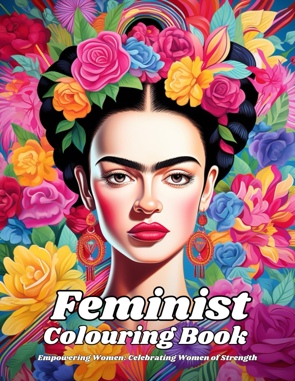 Feminist Colouring Book: Empowering Women: Celebrating Women of Strength