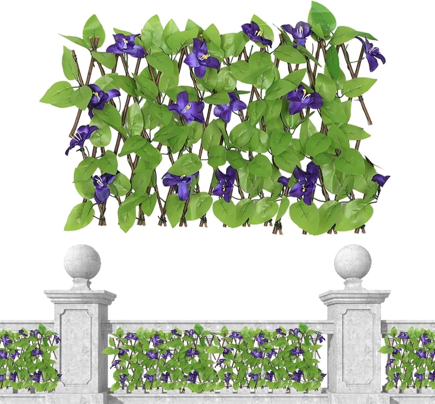 Greenery Backdrop Wall Retractable Artificial Ivy Privacy