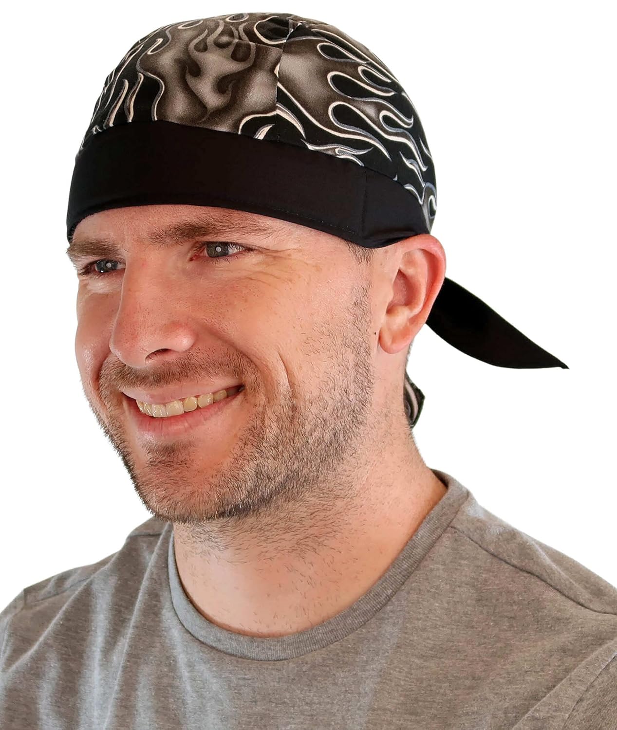 Sparkling EARTH - Skull Caps Doo Rags Do Rag Durag Headwrap Head Wraps Skullies - Made in The