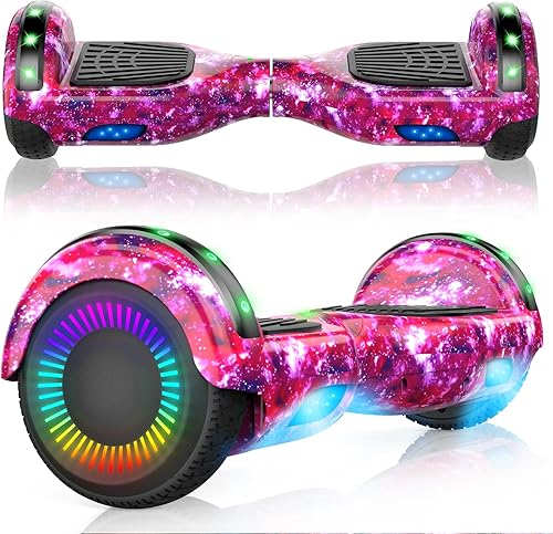Miniatura 14 de UNI-SUN Self Balancing Scooter for Kids, 6.5" Two Wheels Scooter with Bluetooth and Lights for Girls Boys Kids Adults Azul
