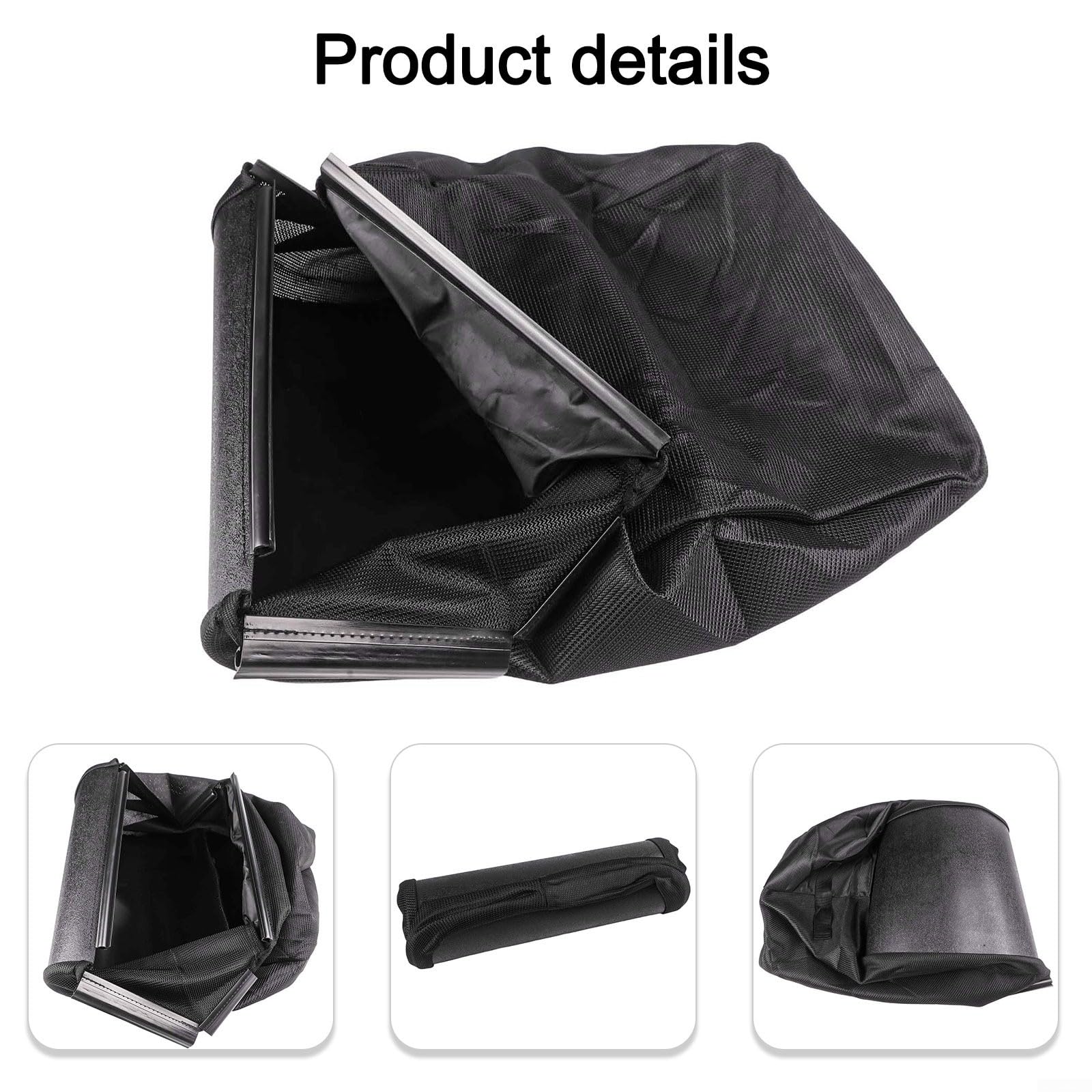 RichVibe Bolsa de césped de 22 pulgadas 115-4664 de repuesto para modelos 20330 20331 20370 20371 20377 20378, diseño ligero y resistente para una colección de recortes eficiente