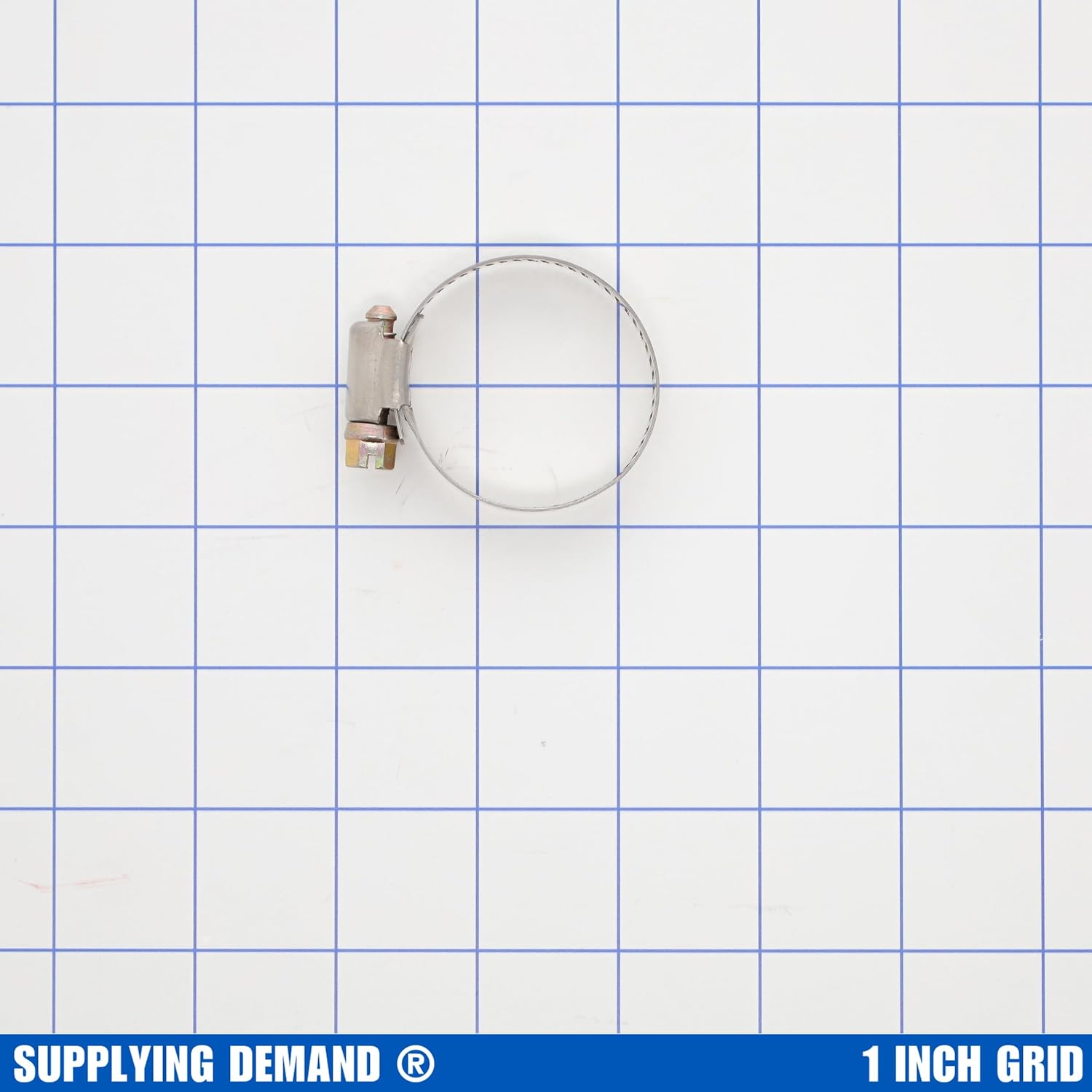 Supplying Demand CL5420 Hose Clamp - Pack of 2. #20 S/S Fits hoses 13/16” - 1 3/4”