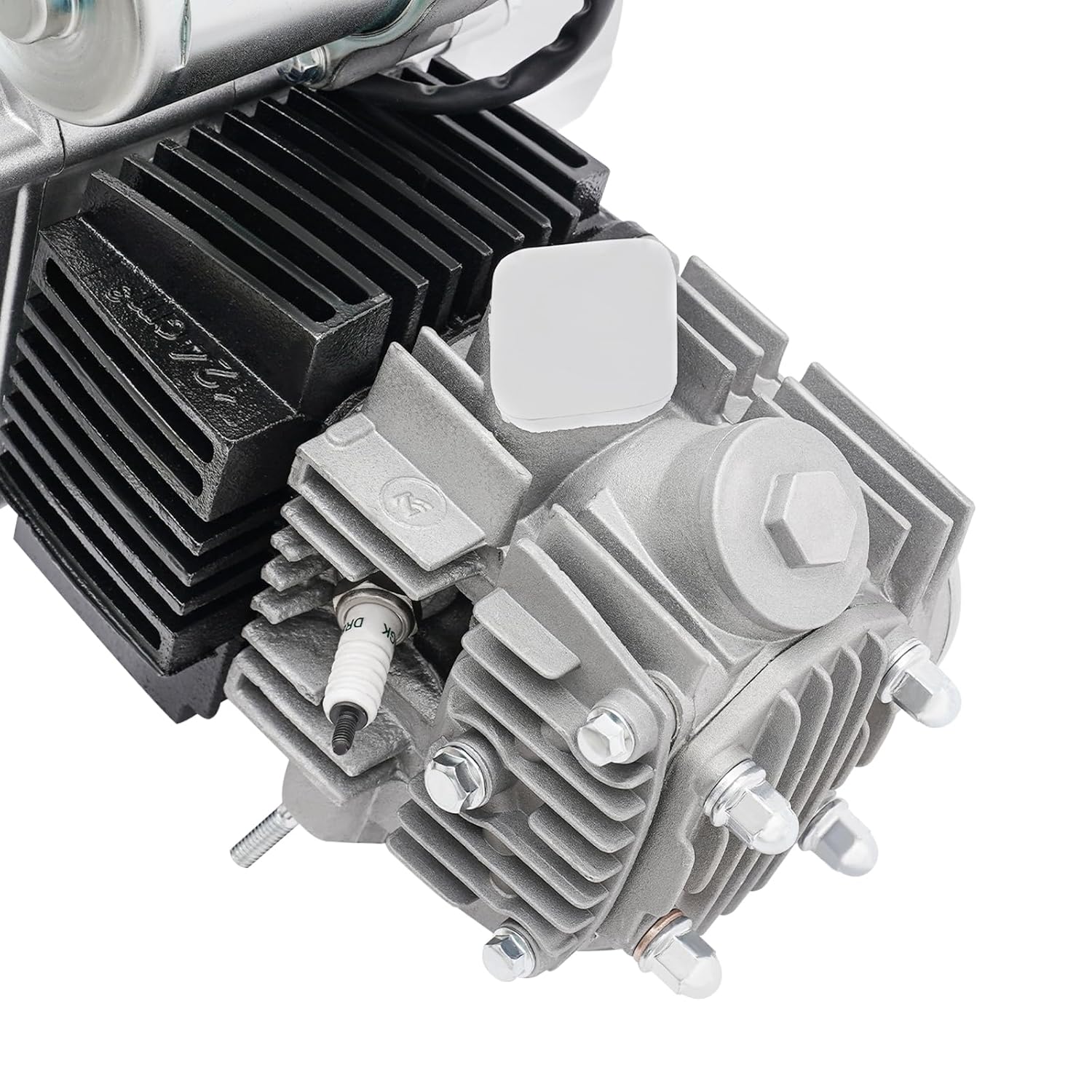 110CC 4 Stroke Engine Motor Complete Kit Single Cylinder with Air-Cooled Motor Engine Auto Transmission Electric Start Bike Motor Pit Bike for 50cc 70cc 90cc 110cc ATV GO Karts