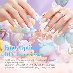 Beetles Pastel Gel Liner Nail Polish Set, 12 Colors Spring Sheer Pink Nude Blue Purple White Yellow Orange French Line Swirl Nail Art Gel Polish Soak Off Uv Lamp Manicure Gifts for Women