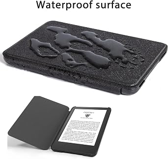 Case for Kindle Paperwhite (5Th/6Th/7Th Gen, 6 Inch - Model No.Dp75Sdi Or Ey21), Smart Cover with Auto Sleep/Wake-Magnolia in Dark