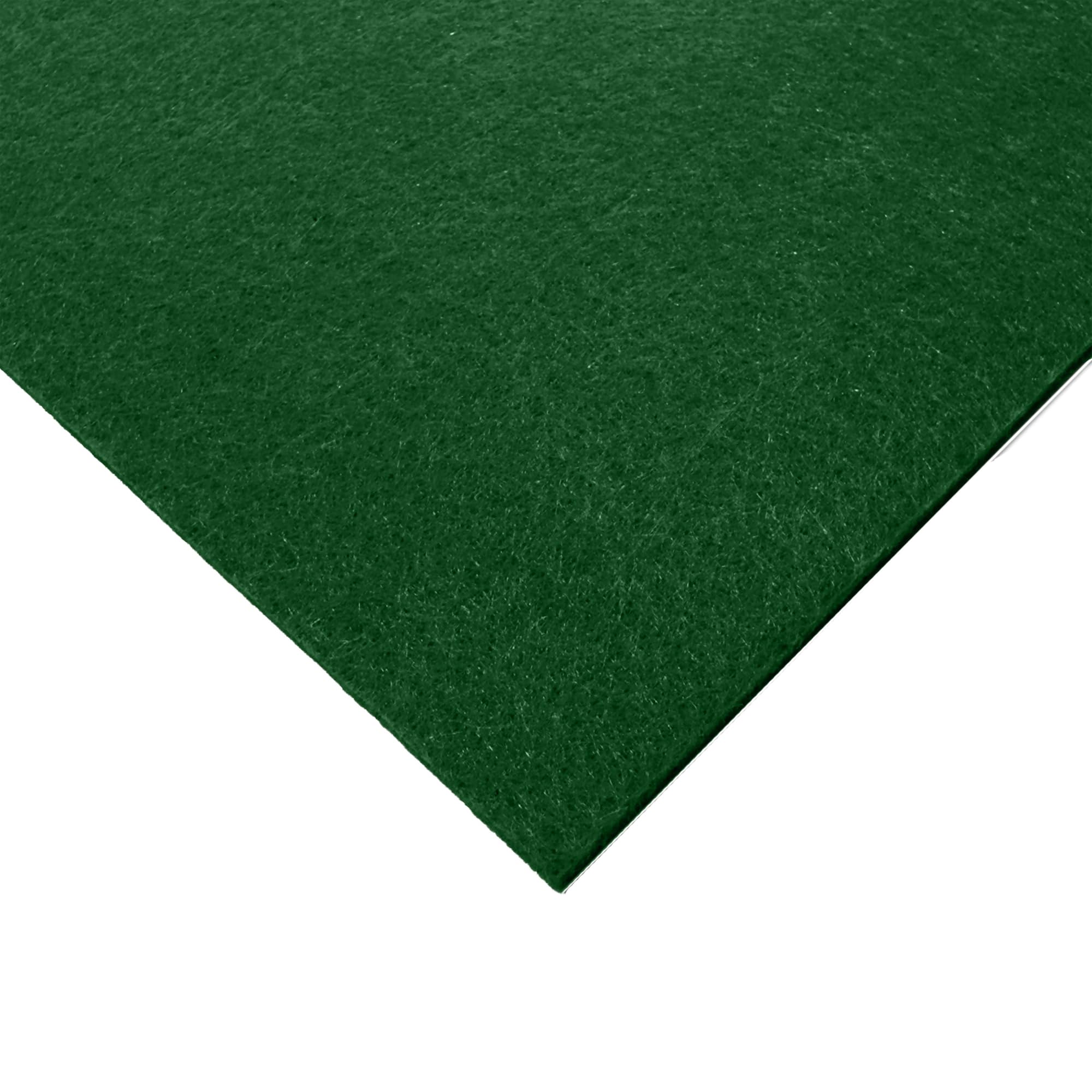 Thefabrictrade Olive Thick 3Mm Acrylic Felt Fabric | 200Cm X 91Cm | Craft, Sewing & Upholstery Material | Baize Poker Table Cover | Soundproof Acoustic Diy (Olive)
