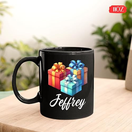 Vista 45 de Taza de café de Navidad personalizada con muñeco de nieve, taza de cerámica de Navidad, taza de Navidad personalizada con nombre, taza de Navidad