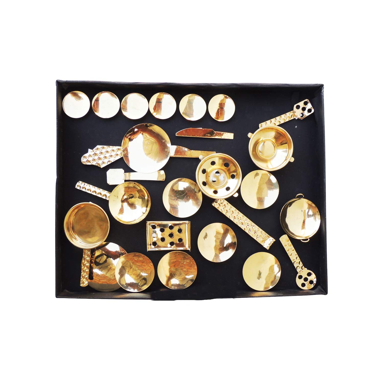 Salvus APP SOLUTIONS Brass Miniature Utensil/ Kitchen Set Toy for Kids, Home Decor & Gift (11.8 Inch) (B08LDPQ8B4) Amazon Price History, Amazon Price Tracker