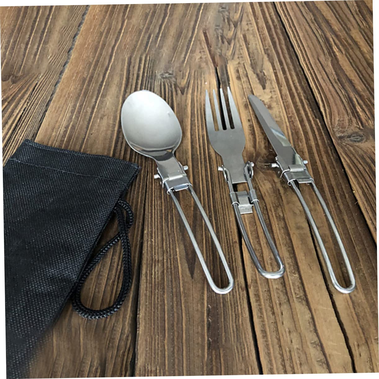 Toddmomy 1Set Person Portable Camping Cookware Lightweight Outdoor Cooking Kit for Hiking Picnics Includes Essential Camping Pans Pots Easy to Store Carry