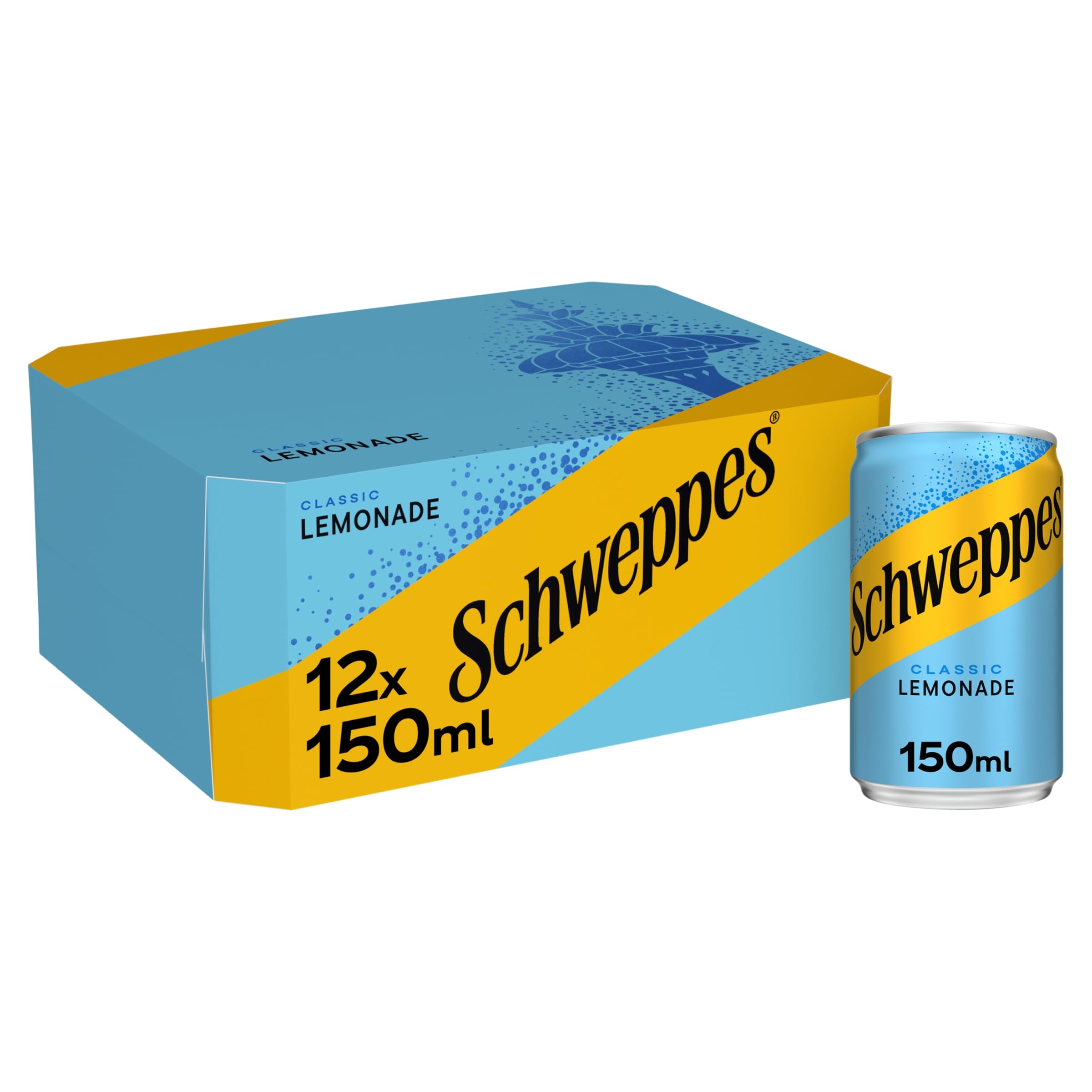 Schweppes Lemonade 12 x 150ml Cans