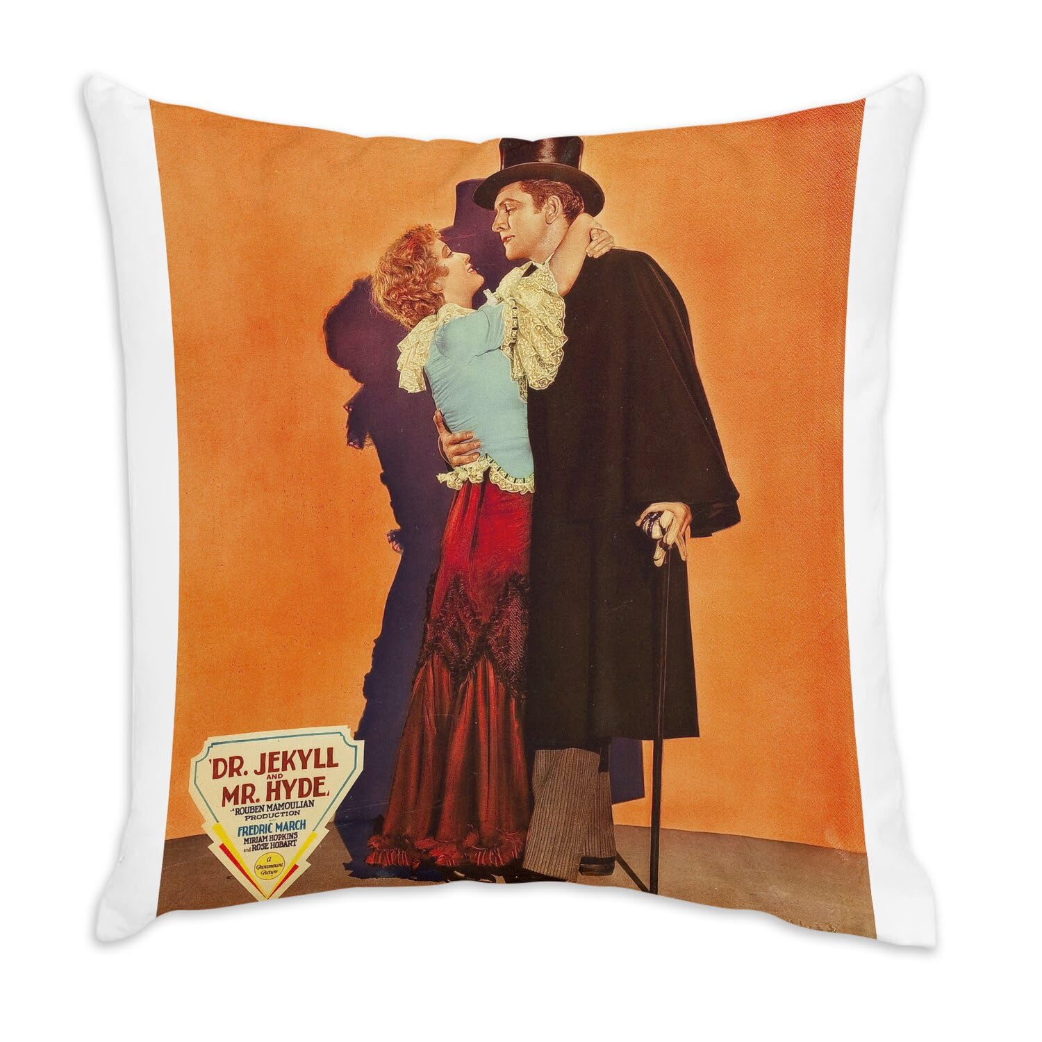 Coussin en Velours Blanc Jekyll et Hyde pour raviver une déco de salon terne
