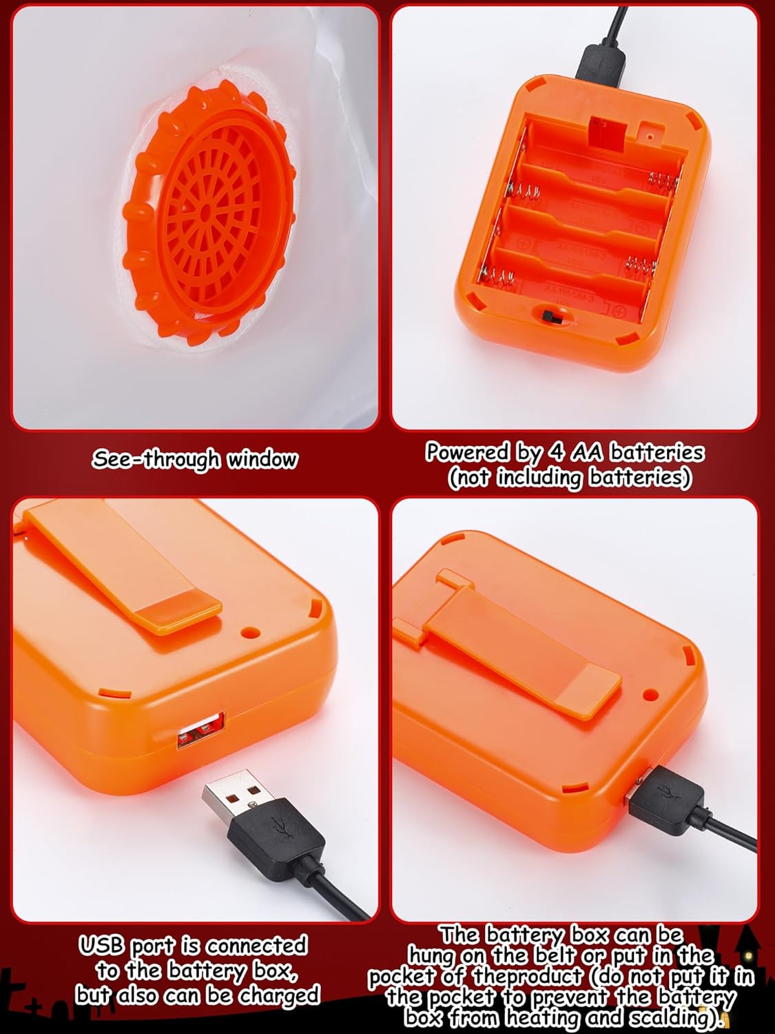 Leumoi 2 Pcs Halloween Doctor Inflatable Costume Adult with Headband Surgeon for Halloween Cosplay Accessories - Image 4