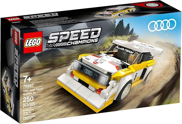 LEGO Speed Champions 76897 1985 Audi Sport quattro S1 (250 elementów)
