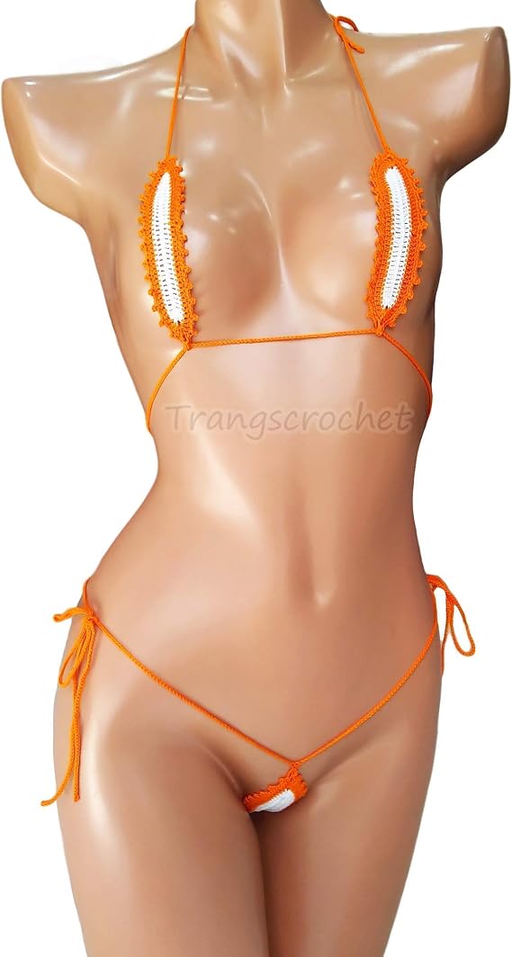 Trangscrochet - Crochet Extreme Mini Micro Bikinis G-String For Women