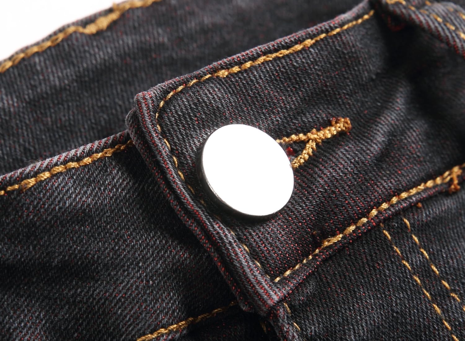 Homllyer Men's Ripped Jeans Stretch Skinny Jeans for Men,Slim Fit Denim Pants - Image 2