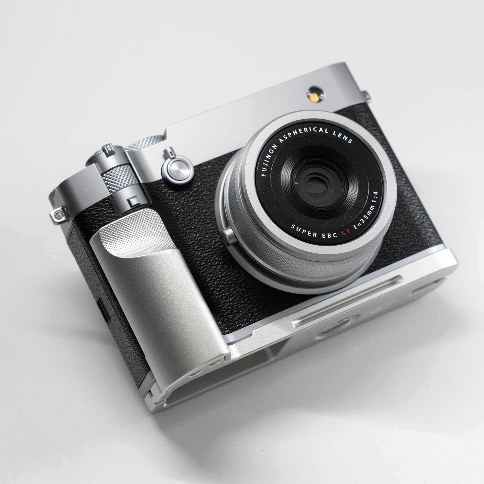 富士フイルム FUJIFILM gfx100rf用 ハンドグリップ Amazon | 手作りの木製ハンドグリップLプレート合金ベースを使用した