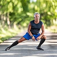 Vista 6 de FULLSOFT Calcetines de compresión graduados médicos de 30-40 mmHg para mujeres y hombres, calcetines de circulación hasta la rodilla, calcetines