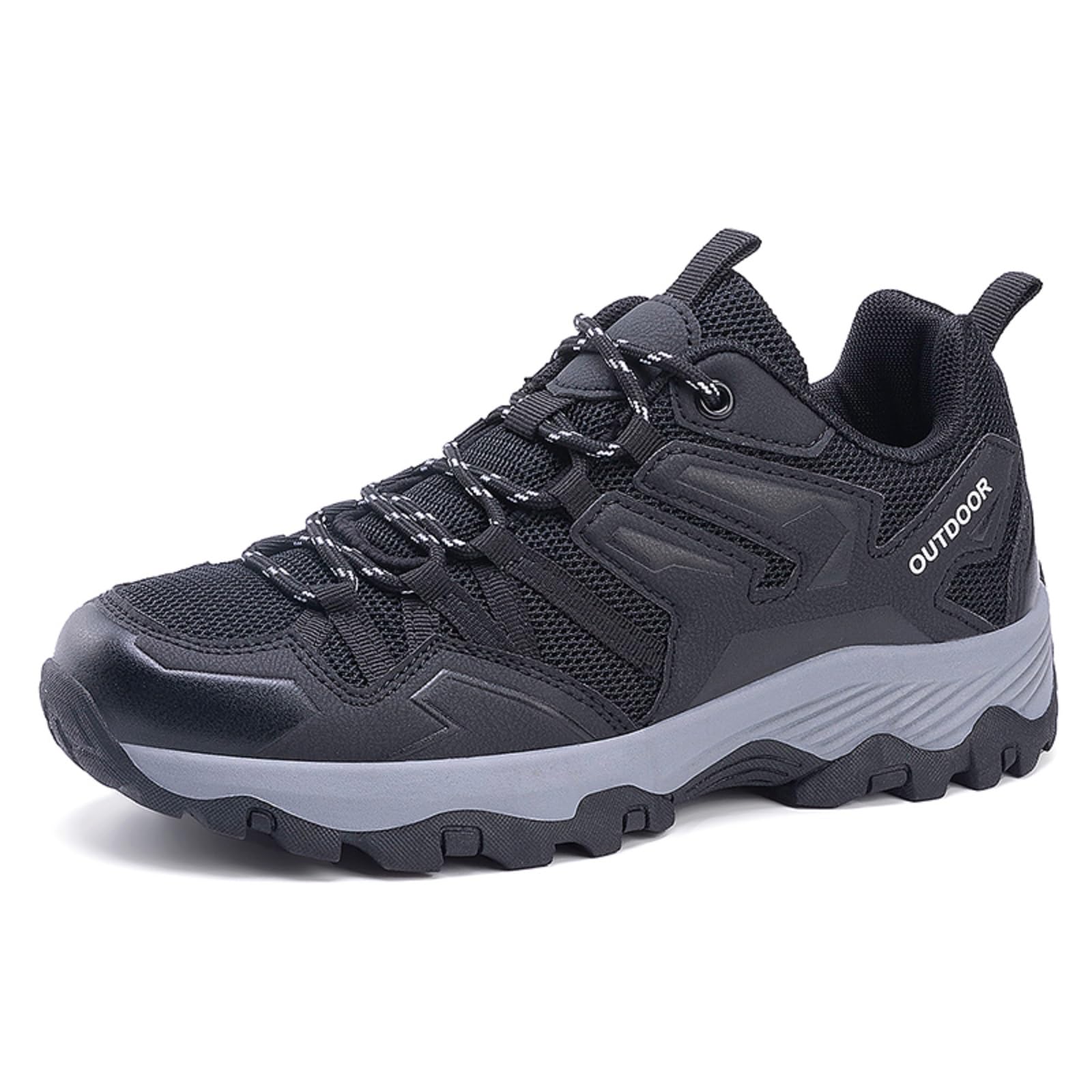 AONEGOLD Zapatillas de Senderismo para Mujer y Hombre Zapatos de Montaña Zapatillas de Trail Running Ligeras Transpirable Antideslizante Impermeables Zapatos de Trekking