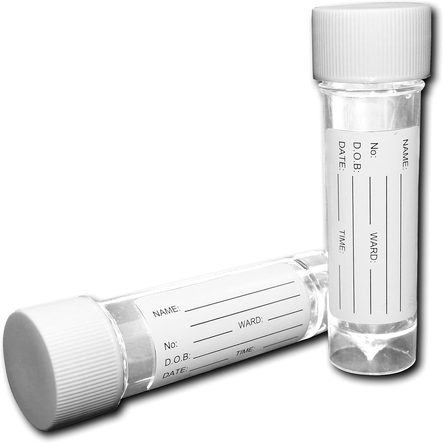 10x REGEN 30ml Transperant Plastic Specimen Liquid Container Pots