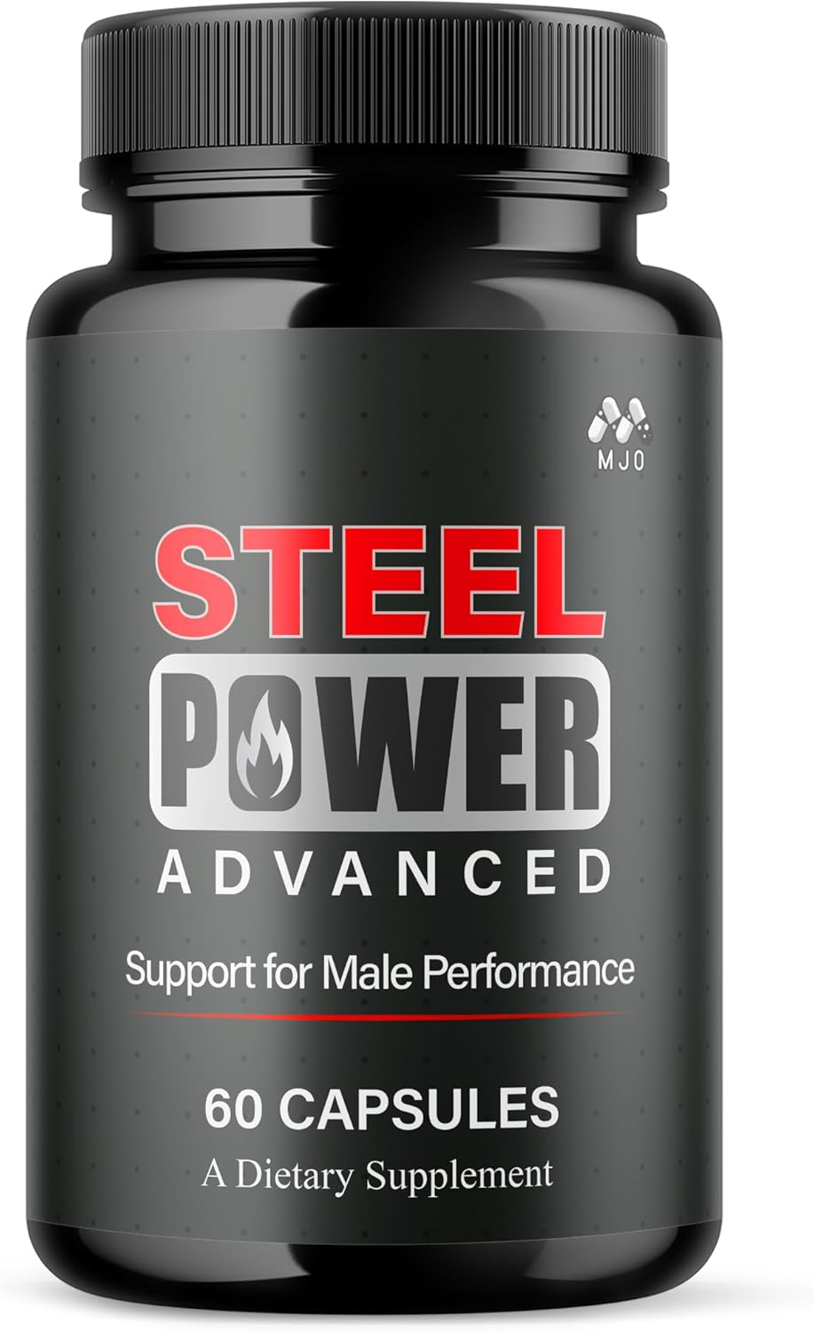 Steel Power Capsules, Official Steel Power for Men with All Natural Ingredients, Advanced SteelPower Men's Health and Wellness Vitamin Formula Pills with Maximum Strength Multivitamins (60 Capsules)