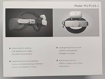 Amazon.com: BOBOVR M1 Plus Head Strap with Battery