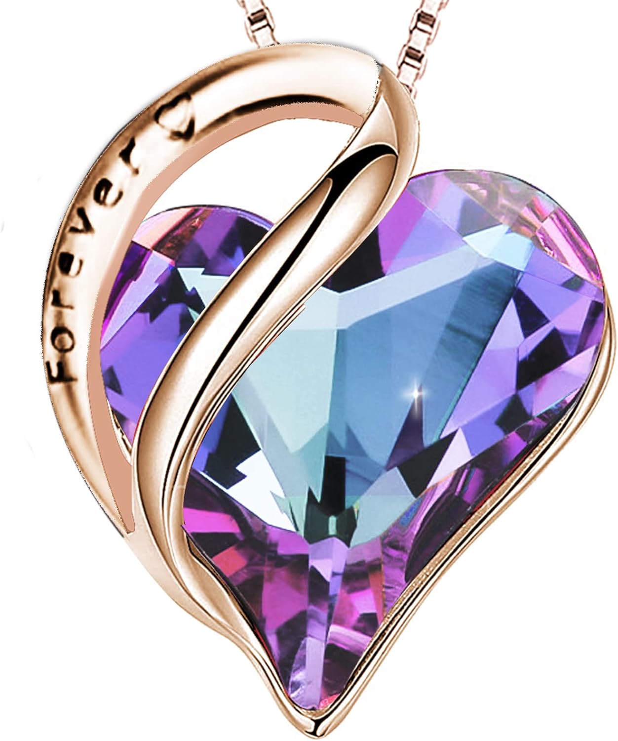 Collana Con Ciondolo In Cristallo Rotondo Minimalista Daisini - Foto 7