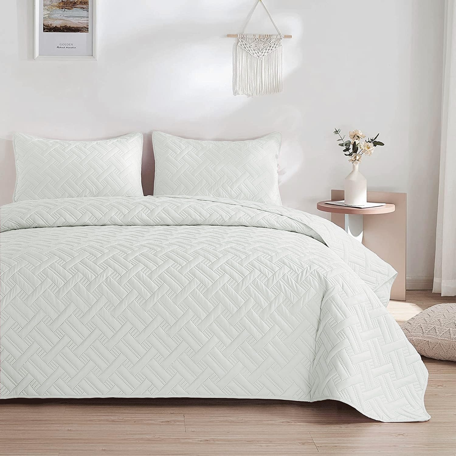 King Size Cotton Quilted Bed Cover - BSB HOME -16