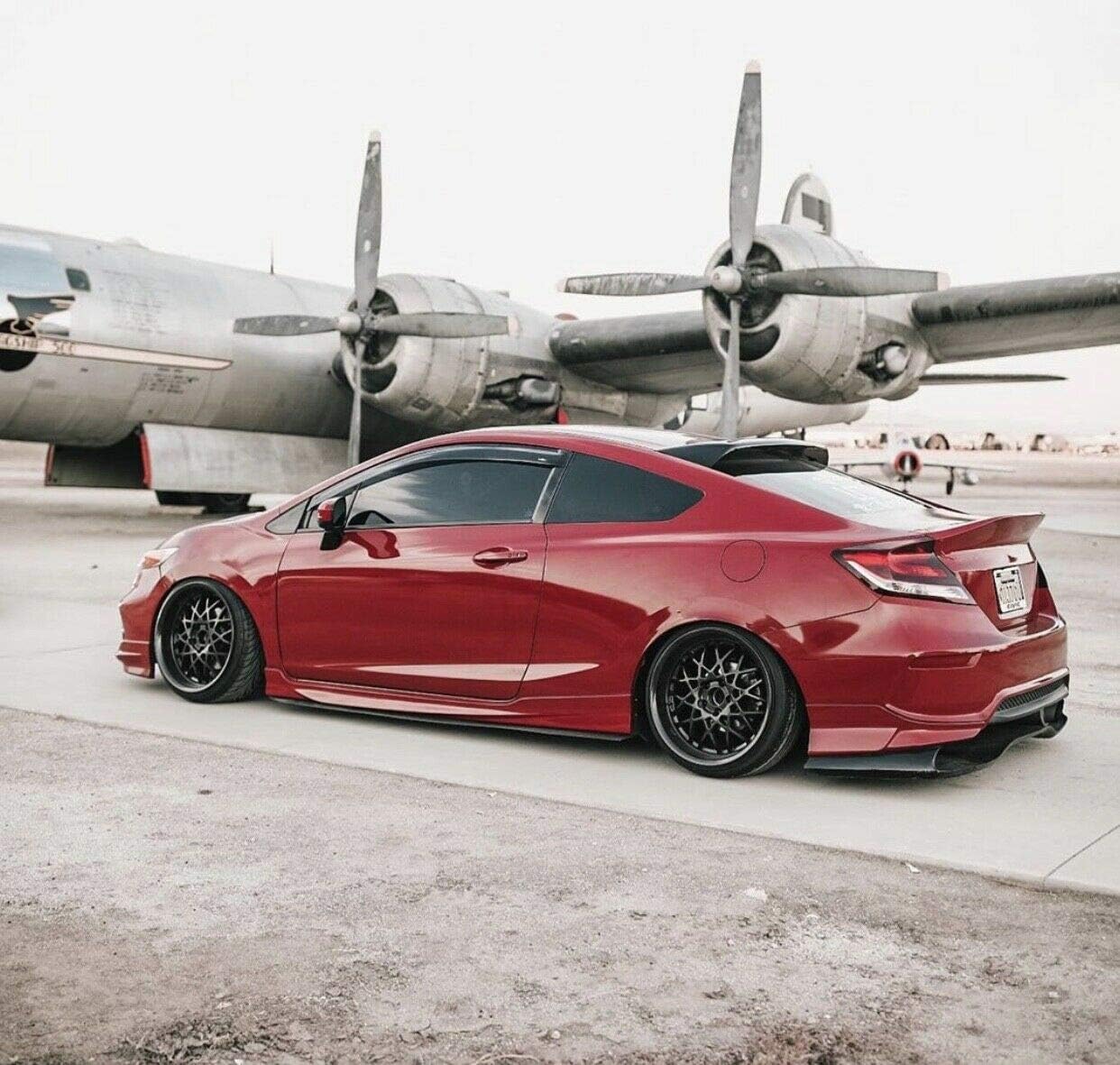 Civic 12 13 14 15 2DR SZ Rear Roof Visor