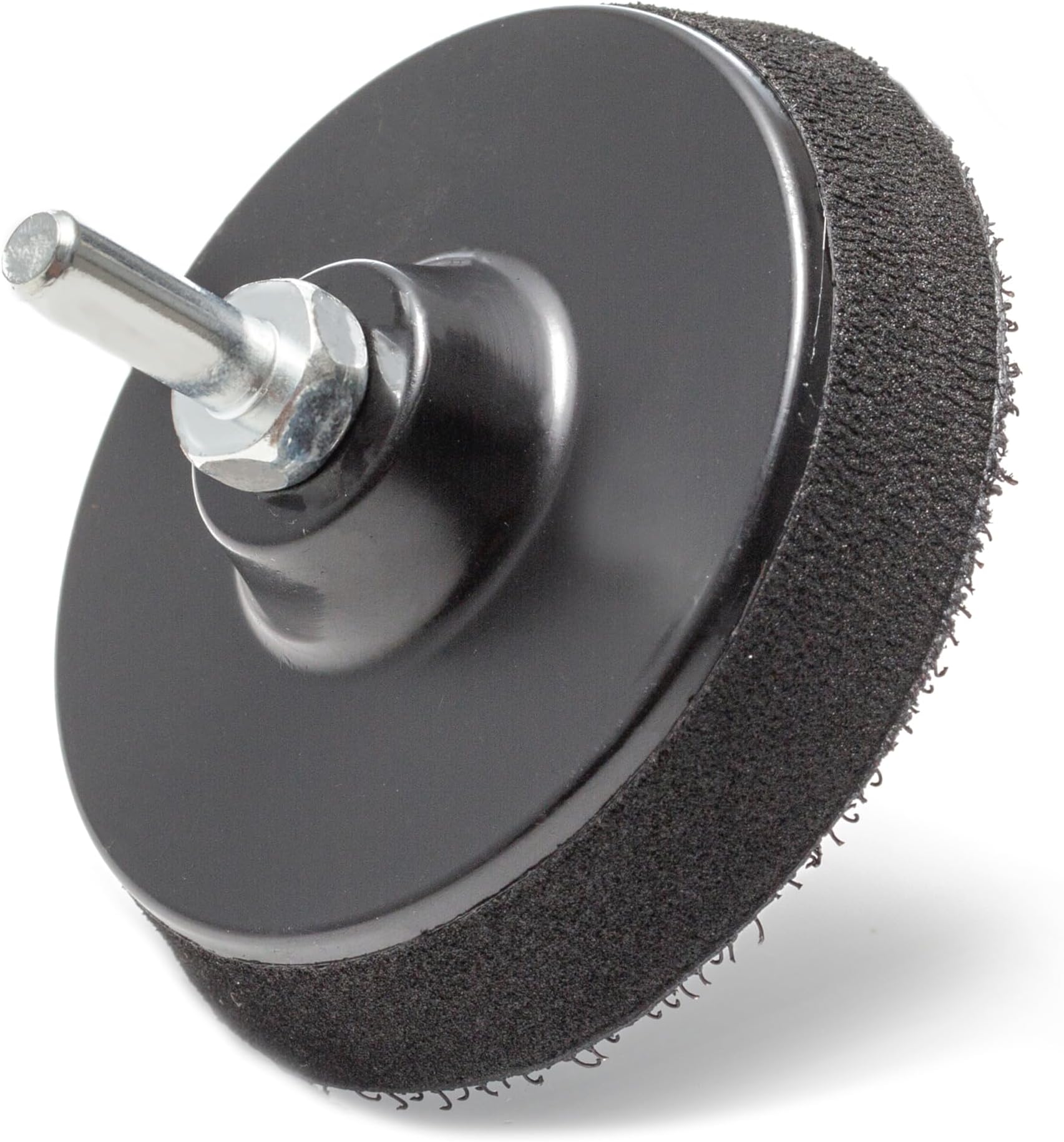 Glass Polish 3 inch (75mm) Hook & Loop Backing Pad for Drill with Universal Drill Attachment - GP12003