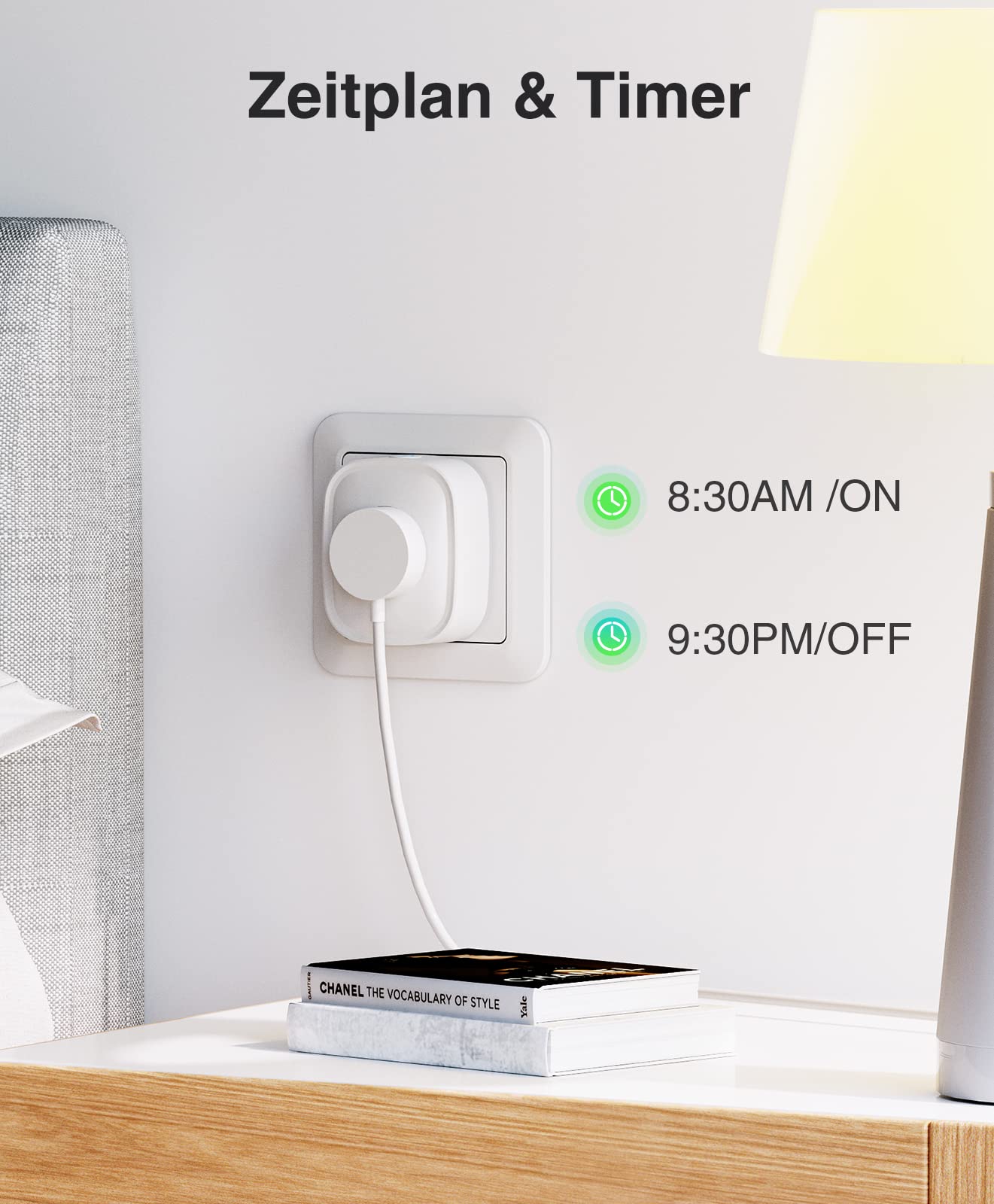 Gosund - Smart plug met energiemeter - 4 Stuks - Google Home & Alexa