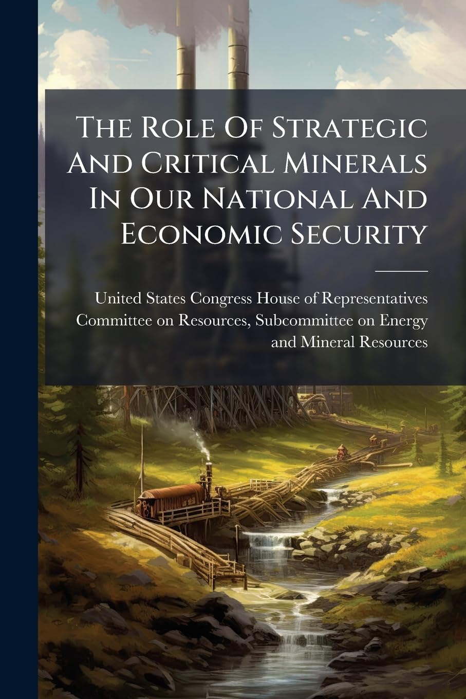 The Role Of Strategic And Critical Minerals In Our National And Economic Security