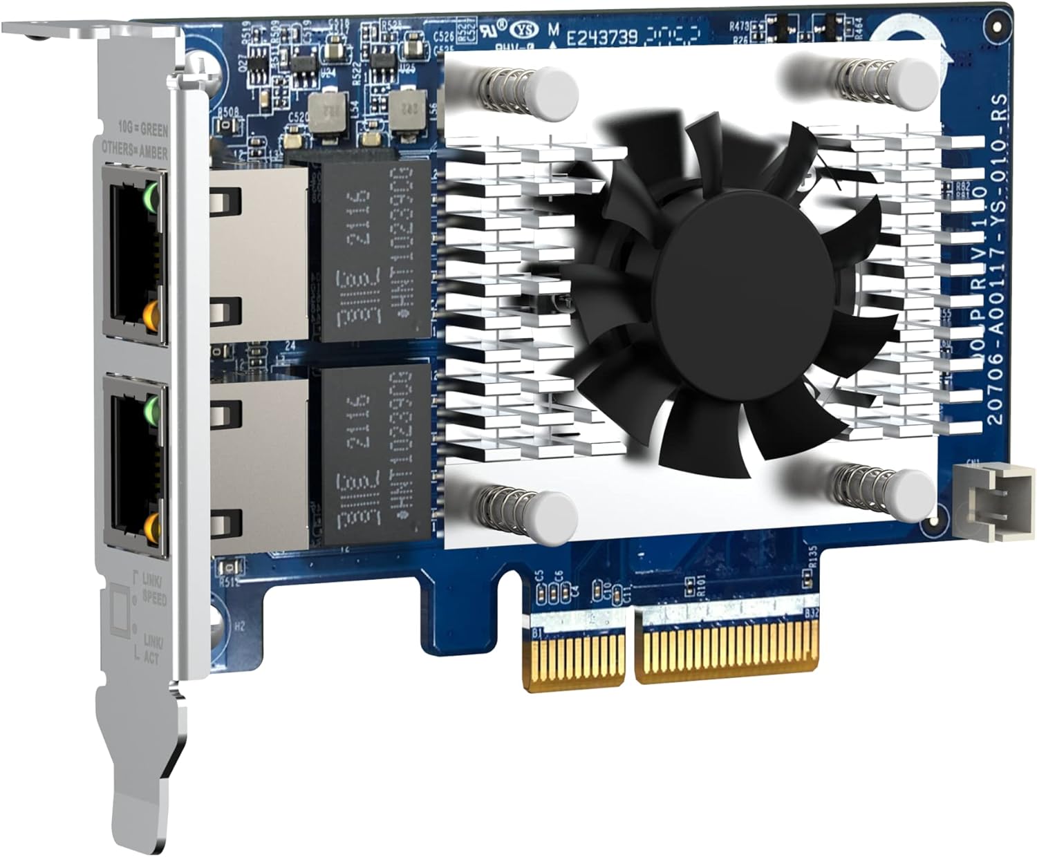 QNAP Cost-Effective Network Expansion Card for Businesses and Home Users QXG-5G1T-11C / Domestic Authorized Distribution Product