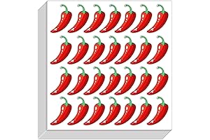 Chili Pepper Stickers: Level Up Your Spicy Food Identification