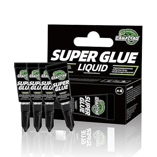 Vista 7 de Super Glue Gel para plástico, metal, vidrio, cerámica, madera, caucho, cuero, 2900 PSI fuerza multiusos de un solo uso Mini adhesivo CA
