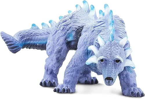 Miniatura 2 de Safari Ltd. Figura de dragón ártico, figura detallada de modelo de plástico de 7.25 pulgadas, juguete divertido para niños, niñas y niños a partir
