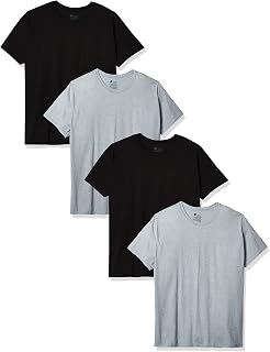 Men's 4-Pack ComfortSoft Dyed Crew