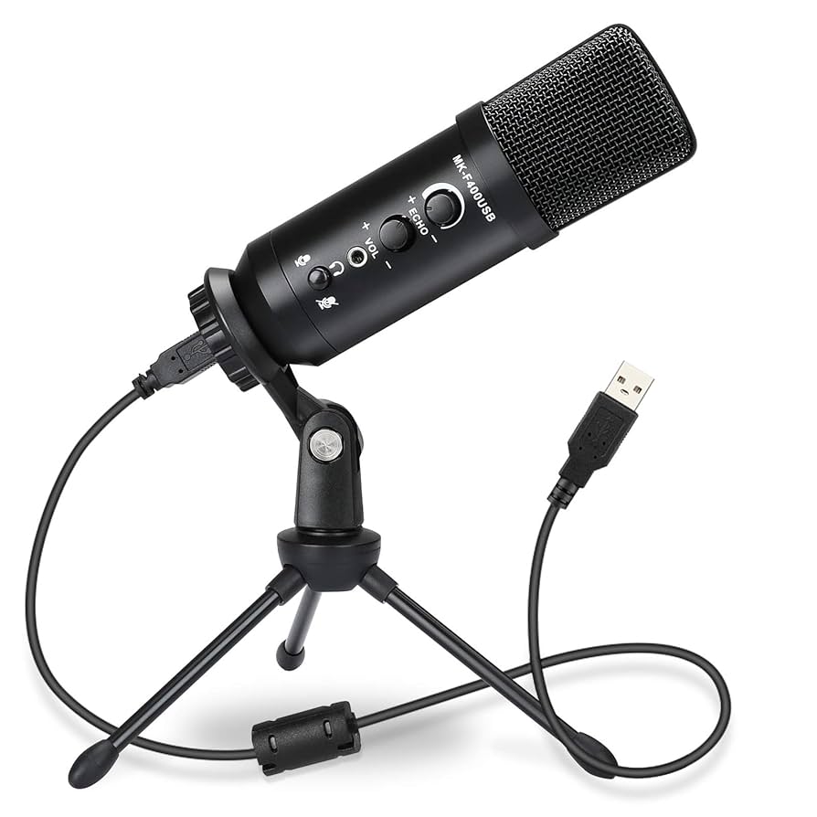 ⚡️マイク コンデンサーマイク USBプラグアンドプレイ PC Amazon.co.jp: PC用USBマイク | プラグ アンド プレイ
