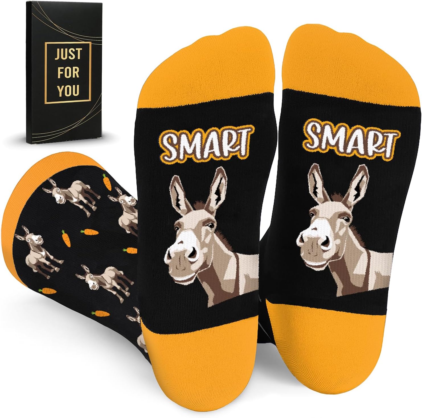 Funny Gift Sock for Cancer, Surgery, Donkey, Butterfly, Llama, Bird Lovers