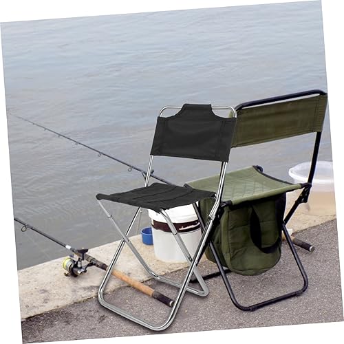 Miniatura 9 de KOMBIUDA Silla de camping ultraligera portátil de malla para silla de playa para taburete plegable al aire libre cómodo y diseño