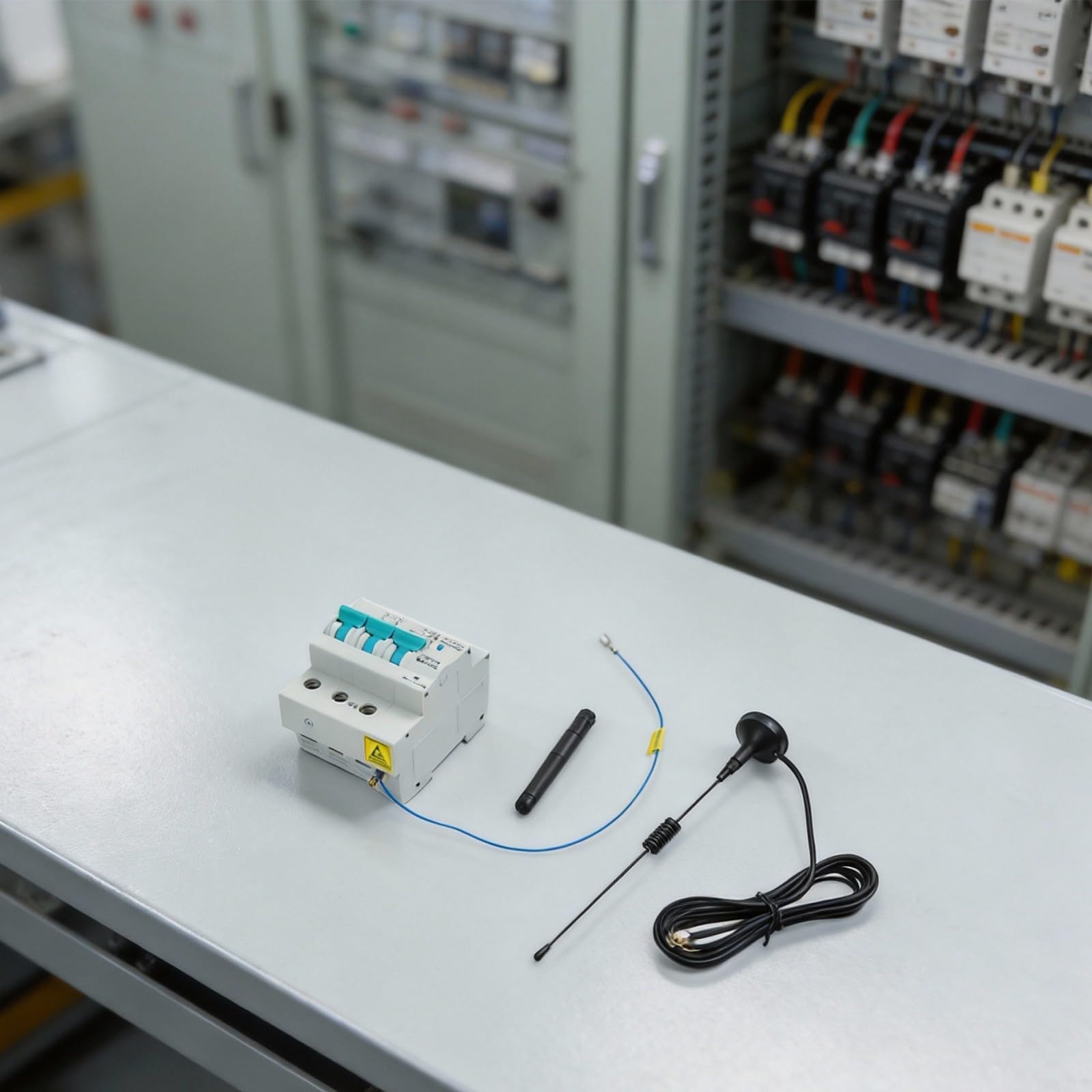For per tuya Smart Interruttore 3P 16A con telecomando Wi-Fi e timer, protezione da sovraccarico e cortocircuito, monitoraggio in tempo reale per corrente tensione potenza, riaccensione automatica